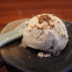 そば切り 無双 - そば茶アイスクリーム