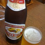 横浜とんとん - ビールは瓶のみ、生は無し