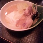 山海 - てっちり取り分けてみました