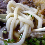 丸徳うどん - 「肉ごぼううどん」太麺