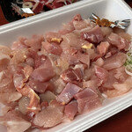 竹やぶ 玖珠本店 - 鶏さしみ 大 1,000円