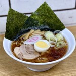 駅そば大宮 - 佐野ラーメン（550円）