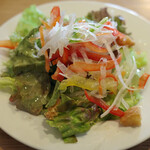 アジル - ドルチェランチ（自家製生ハムの和風スパゲティー）