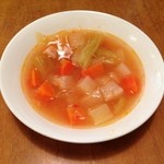 ディアボロ バンビーナ - ランチのスープ