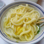 谷川米穀店 - 卵をまぜまぜ