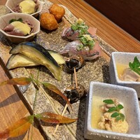 ろっこん - 二人分一緒。これだけでお酒がすすみそう。