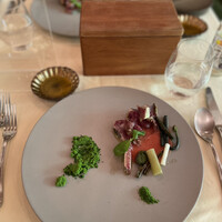 イル ギオットーネ 京都本店 - ケンケン鰹 ホタルイカ 山菜 トマト