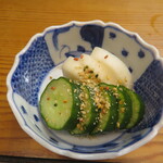 割烹 市川 - ぬか漬け