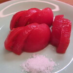 割烹 市川 - 美味しいトマト