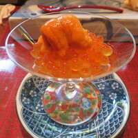 水暉 ザ・リッツ・カールトン京都 - 雲丹といくら