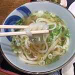 手打の味 小泉 - 真白いうどん