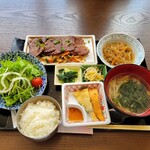 Riya Muttori - 牛カルビ焼肉定食