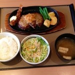 やよい軒 - 和風ハンバーグランチ  ¥690