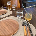 STEAK HOUSE Feu - Table Setting (The placemats were sold at the store below)