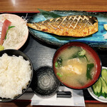 さくら水産 - 焼き魚定食(サバの塩焼き)_¥1,000