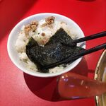 ラーメン 厚木家 - 黄金のとなりで　海苔巻き♪