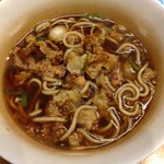 一〇そば - 朝からゲソが旨いんだ