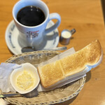 コメダ珈琲店 - たっぷりコメダブレンドと山食パン+手作りたまごペースト