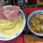 群青 - 煮干しつけ麺　９５０円〆ご飯付き