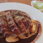 カフェレスト赤い屋根 - 『デミカツライス』