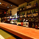 名酒ギャラリー　飛来　kizunA - カウンター