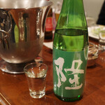 ガネーシュ - 日本酒 隆 純米吟醸 阿波山田錦 緑ラベル(4000円)