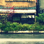 大木洋食店 - やっぱりスゴイ雰囲気。雨はドシャ降り！