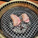 神戸牛炭火焼肉 いく田 - ねぎタン