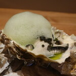 フィエルテ - 岩手県 広田湾 牡蠣/きゅうり/ミント/キャビアアップ
