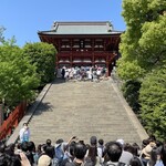 Gelateria Il Brigante - 鶴岡八幡宮は入場制限かかってました。