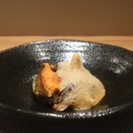 フィエルテ - 千葉県産 黒鮑/仏産 モリーユ茸