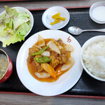 Chuukaryouri Tenjunrou - ◆酢豚定食(880円：税込）