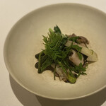 レストラン ウオゼン - しどけタラノメ山菜イノシシ