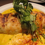 キッチンリブス - 特製エンチュラダ、カボチャクリームソース