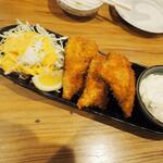 卓 - アジフライその１