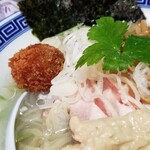 塩そば専門店 桑ばら - 青森県産帆立の冷やし塩そば