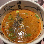 Menya Musashi - 芝辛濃厚つけ麺（3倍） 1,000円