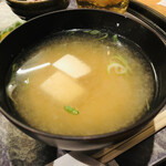 Ebisu - ♪味噌汁美味い。