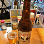 Akagakiya - 瓶ビール500円