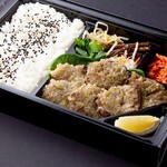 tongue salt Bento (boxed lunch)