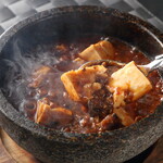 Fragrant stone-grilled mapo tofu