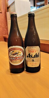 居酒屋 人力車 - 瓶ビール