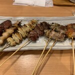 テング酒場 - 焼き鳥たくさん頼んじゃった