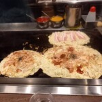 ぼてやん多奈加 - 焼き中