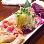 豚小家 - もつ刺（５種盛）