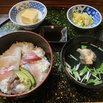 Hokuriku Shunsen Kitano Shun - 北陸刺身丼