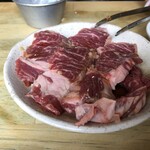 炭火焼肉ホルモン 横綱三四郎 - 