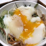 お惣菜バイキング もっくる - 温玉かけご飯