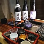 Mahoroba Irori - 日本酒は飲んでないけど写真だけ撮らせてもらいました(^∇^)