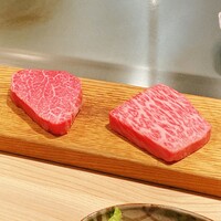 京風鉄板 はせ川 - 本日焼くお肉